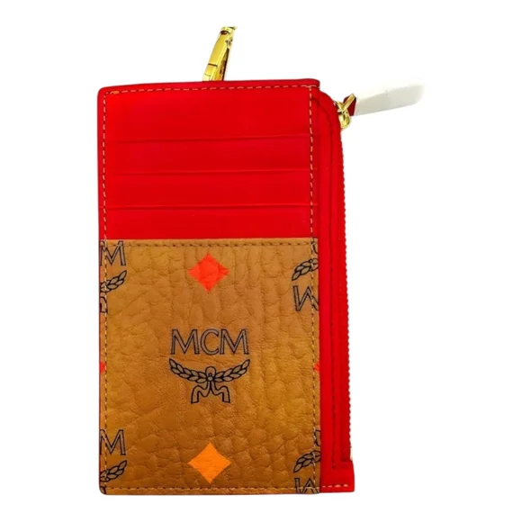 MCM VISETOS LANYARD CARD CASE - Picture 3 of 12